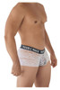 99616 CandyMan Men's "Trouble Maker" Lace Trunks Color White