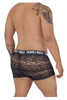 99616X CandyMan Men's "Trouble Maker" Lace Trunks Color Black