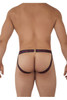 99619 CandyMan Men's "Stop Staring" Lace Jockstrap Color Red