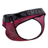 91100X Xtremen Men's Microfiber Mesh Thong Color Red