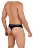 91101 Xtremen Men's Microfiber Thong Color Black