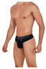 91101 Xtremen Men's Microfiber Thong Color Black