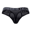 91101 Xtremen Men's Microfiber Thong Color Black