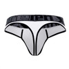 91101 Xtremen Men's Microfiber Thong Color White