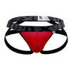 91102 Xtremen Men's Microfiber Jockstrap Color Red