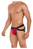 91102 Xtremen Men's Microfiber Jockstrap Color Red