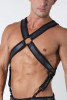 CellBlock 13 Kick-Off Neoprene Harness Color Black