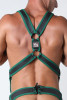 CellBlock 13 Kick-Off Neoprene Harness Color Green