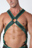 CellBlock 13 Kick-Off Neoprene Harness Color Green