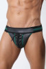 CellBlock 13 Kick-Off Lace-Up Jockstrap Color Green