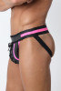 CellBlock 13 Kick-Off Lace-Up Jockstrap Color Pink