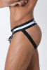 CellBlock 13 Kick-Off Lace-Up Jockstrap Color White