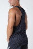 Timoteo Active Sport Racer-Back Tank Top Color Black