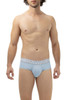 41963 HAWAI Men's Microfiber Briefs Color Light Blue