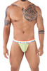 91104 Xtremen Men's Pride Mesh Bikini Color Neon Green