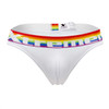 91106 Xtremen Men's Pride Thong Color White