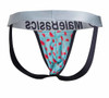 MBS07 MaleBasics Men's Summer Fun Jockstrap Color Watermelon