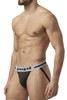 UMPA081 Papi Men's 2PK Micro-Flex Jockstrap Color Tropical-Black