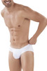 0873 Clever Men's Latin Briefs Color White