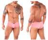 91110 Xtremen Men's Ultrasoft Microfiber Trunks Color Flamingo Pink