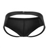 91111 Xtremen Men's Super Shine Jockstrap Color Black