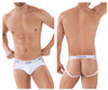 0878 Clever Men's Oporto Jockstrap Color White