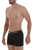 22120100203 Unico Men's Intenso A22 Boxer Briefs Color 99-Black