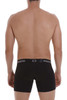 22120100203 Unico Men's Intenso A22 Boxer Briefs Color 99-Black