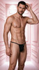 Men’s G-String – Sleek Sexy Minimalist Underwear (Black) by CandyMan