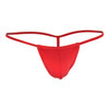 Men’s G-String – Sleek Sexy Minimalist Underwear (Red) by CandyMan