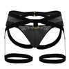 99623 CandyMan Men's Garter Jockstrap Color Black