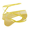 99640 CandyMan Men's Mesh Thong Color Yellow