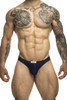 XSJ01 JUSTIN+SIMON Men's Classic Bikini Color Navy