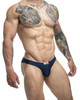 XSJ01 JUSTIN+SIMON Men's Classic Bikini Color Navy