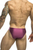 XSJ01 JUSTIN+SIMON Men's Classic Bikini Color Wine