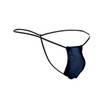 XSJ02 JUSTIN+SIMON Men's Classic G-String Bulge Color Navy