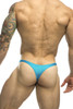 XSJ03 JUSTIN+SIMON Men's Classic Thong Color Turquoise