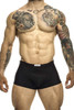 XSJ08 JUSTIN+SIMON Men's Classic Trunks Color Black