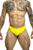 XSJ09 JUSTIN+SIMON Men's Running Shorts Color Yellow