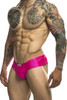 XSJ22 JUSTIN+SIMON Men's Cheek Briefs Color Pink