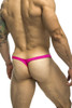 XSJBU02 JUSTIN+SIMON Men's Bulge Thong Color Pink
