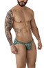 1002 Pikante Men's Teramo Bikini Color Green