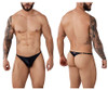 1014 Pikante Men's Salerno Thong Color Black