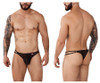 1022 Pikante Men's Rimini Thong Color Black