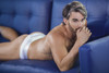 1034 Clever Men's Lucerna Thong Color White