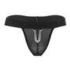 RS070 Roger Smuth Men's Thong Color Black