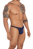 91126 Xtremen Men's Mesh Thong Color Dark Blue