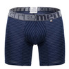 70004 Plus Xtremen Men's Striped Boxer Brief Color Blue