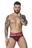 1080 Pikante Men's Fiery Jockstrap Color Red