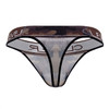 0919 Clever Men's Nation Star Thong Color Brown